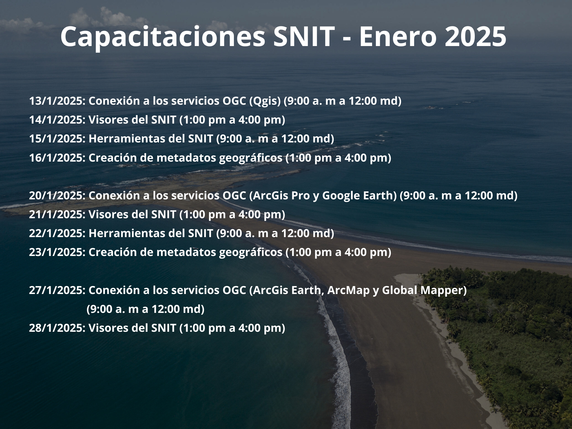 Capacitaciones SNIT